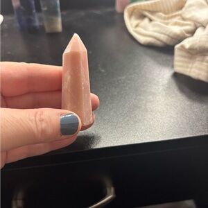 Beautiful Pink Agate Crystal Point 🌸🔮